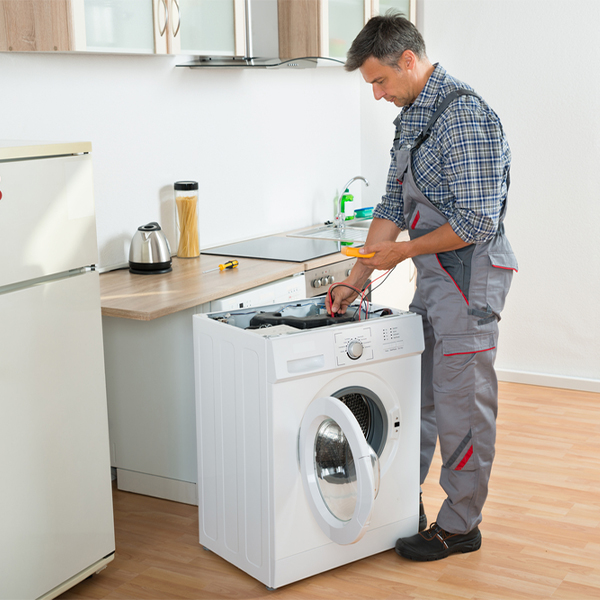 can you walk me through the steps of troubleshooting my washer issue in Bowlegs